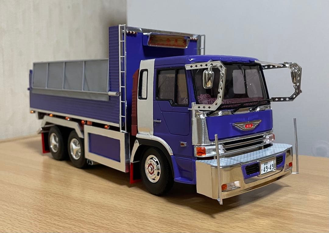 デコトラ プラモデル ダンプ