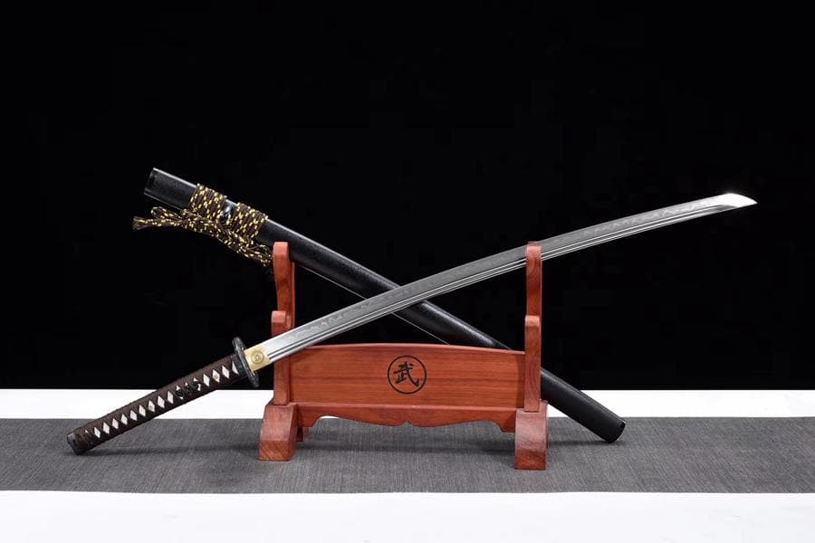 猿が桃を盗む 日本刀 模造刀 居合刀 武士道 武蔵 鑑賞用 手鍛造打