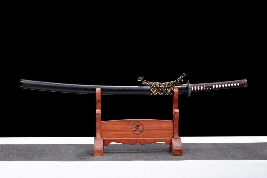 猿が桃を盗む 日本刀 模造刀 居合刀 武士道 武蔵 鑑賞用 手鍛造打