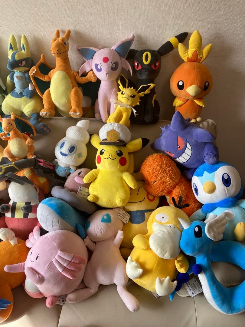 ポケモンぬいぐるみ 60体まとめ売り‼︎