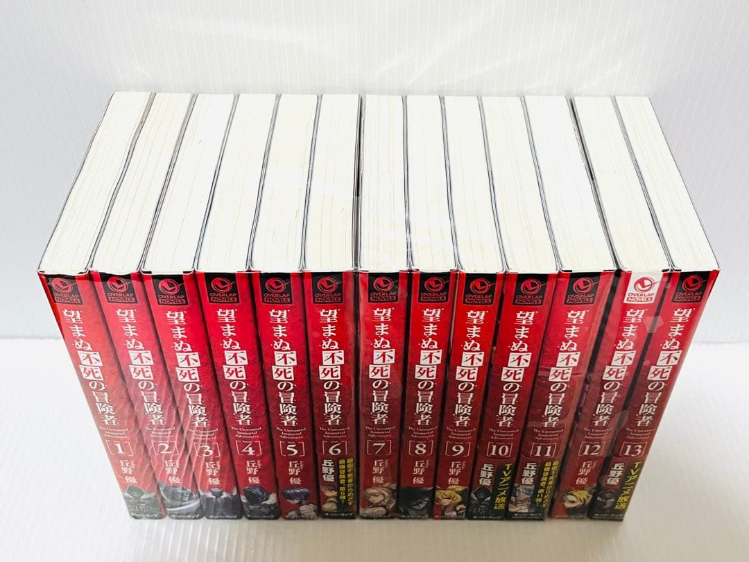 望まぬ不死の冒険者 丘野優 全13巻 小説 セット 原作