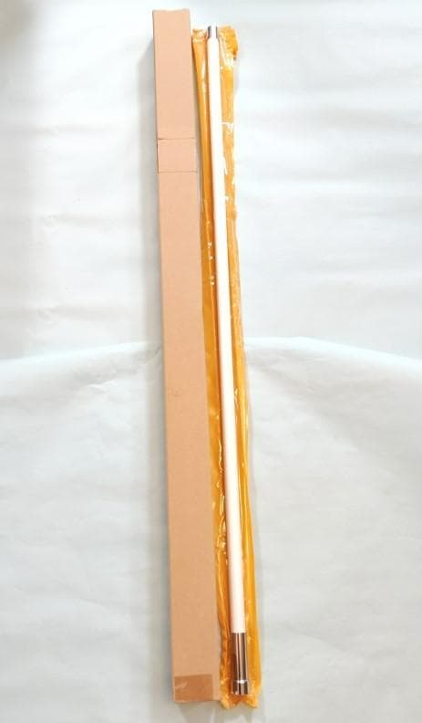 100cm 144/430MHz 白 ノンラジアル アンテナ 300MHz帯受信