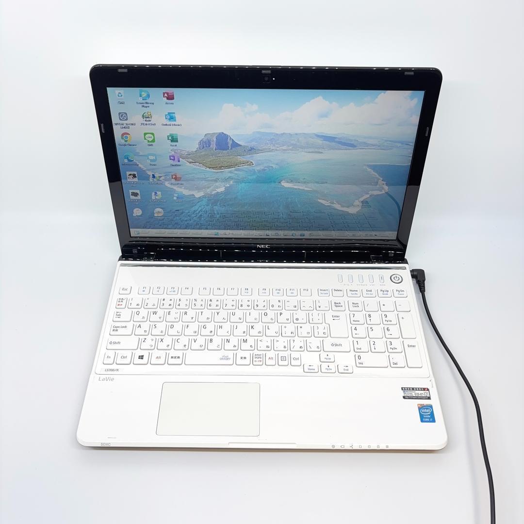 高速ノートパソコン Corei7 16GB Windows11 オフィス A29