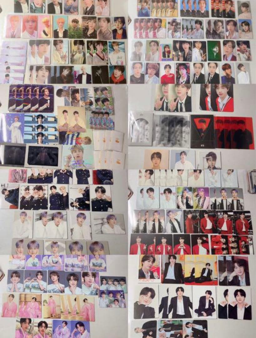 BTS ジン JIN トレカ ミニフォト セット まとめ売り【約220点】