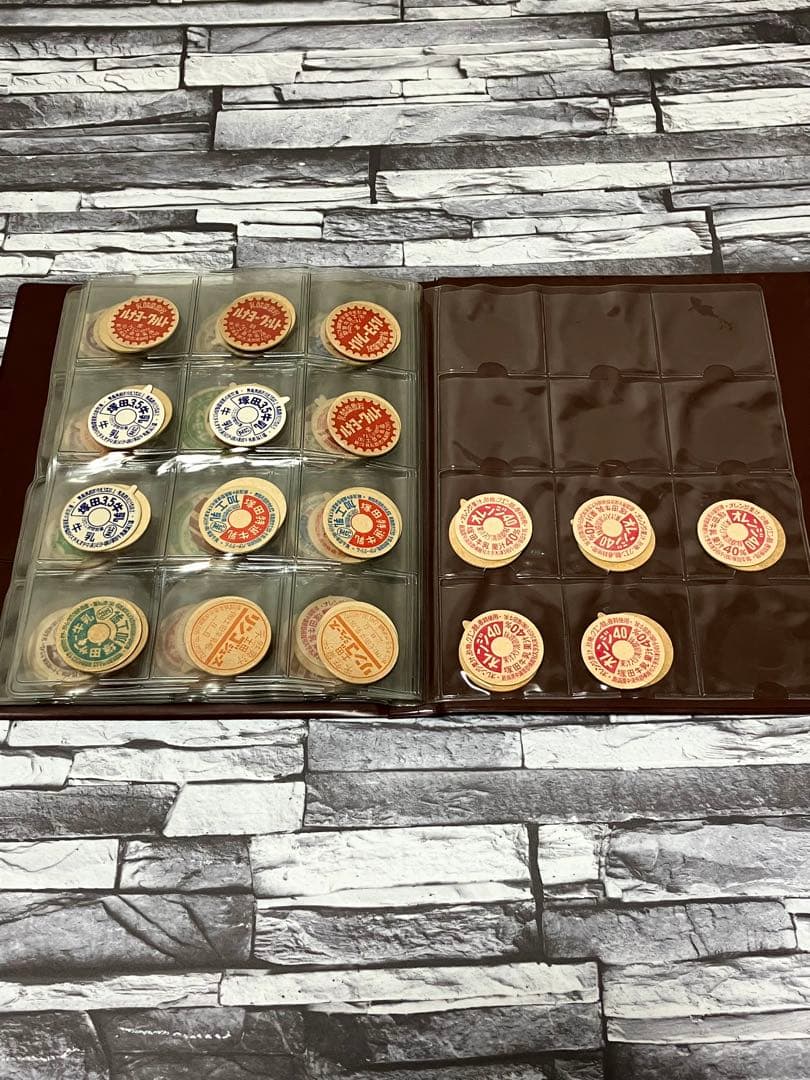 牛乳瓶のフタ　メンコ　蓋【154枚セット】