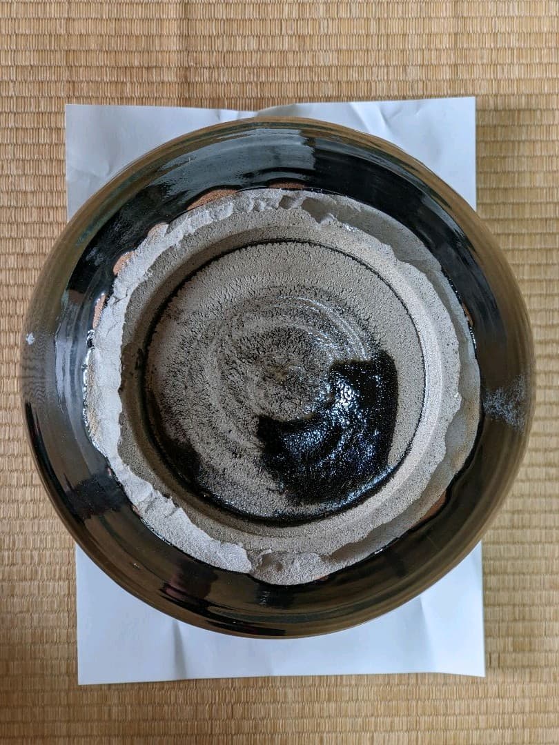 ♦古陶磁 茶壺 斑釉流し掛け 四耳壺 侘び寂び 置物 飾り古玩古美術品 骨董品