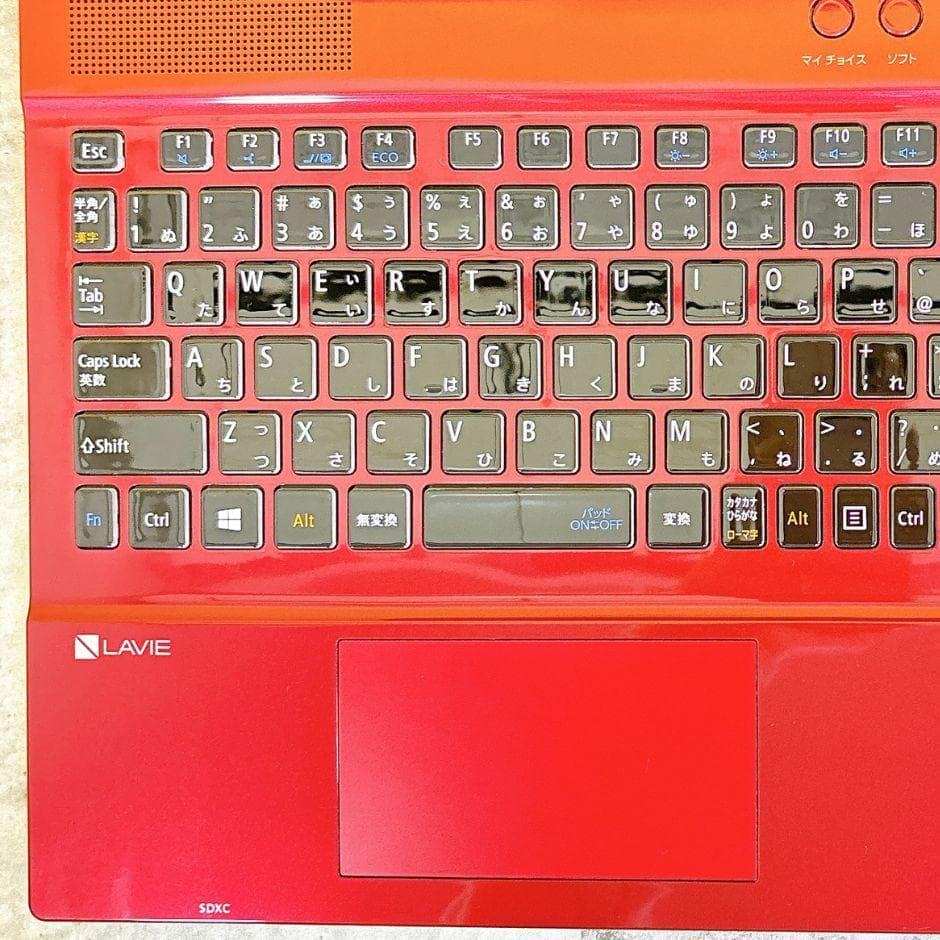 ⅰ7✨新品SSD512GB✨きれいな赤❣Win11カメラ付 ブルーレイ フルHD