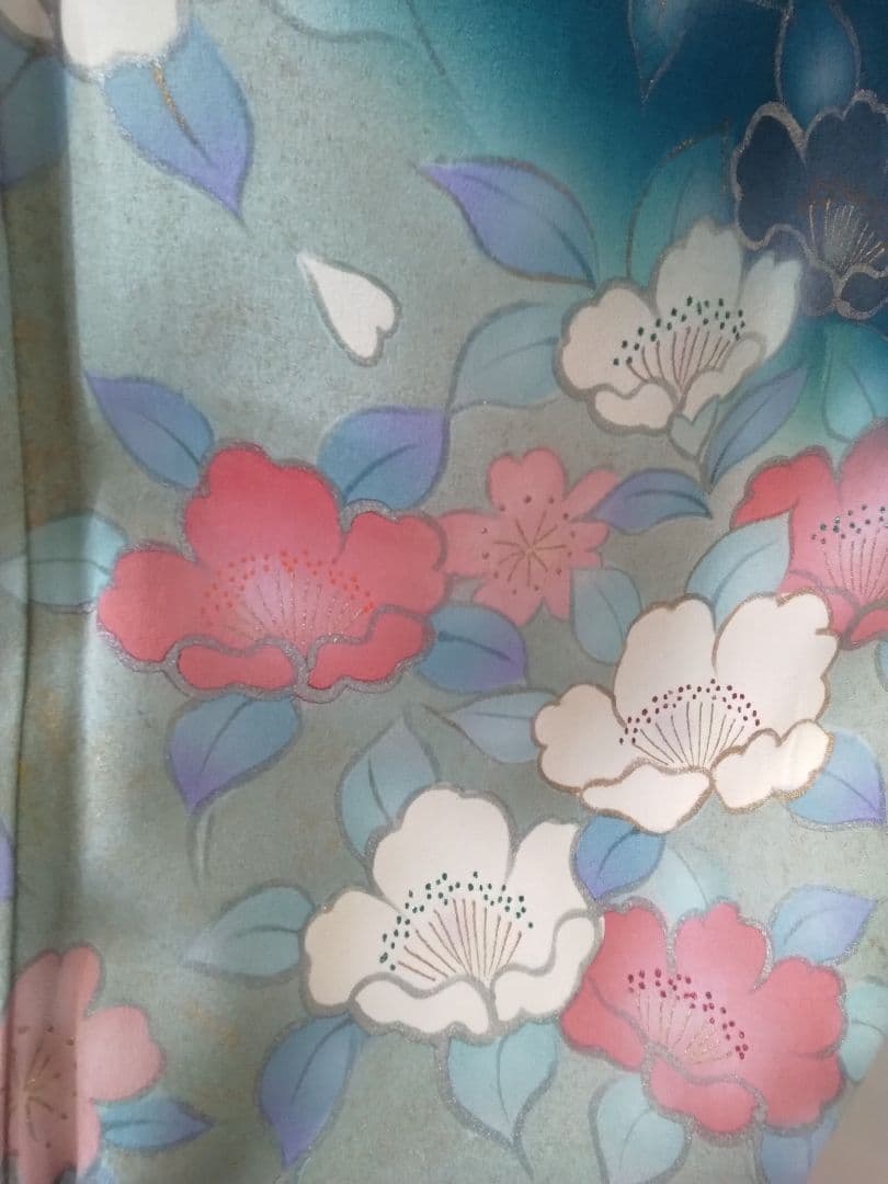 振袖フルセット、正絹振袖成人式、重ね衿、帯揚げ、帯締め、西陣高級袋帯、襦袢