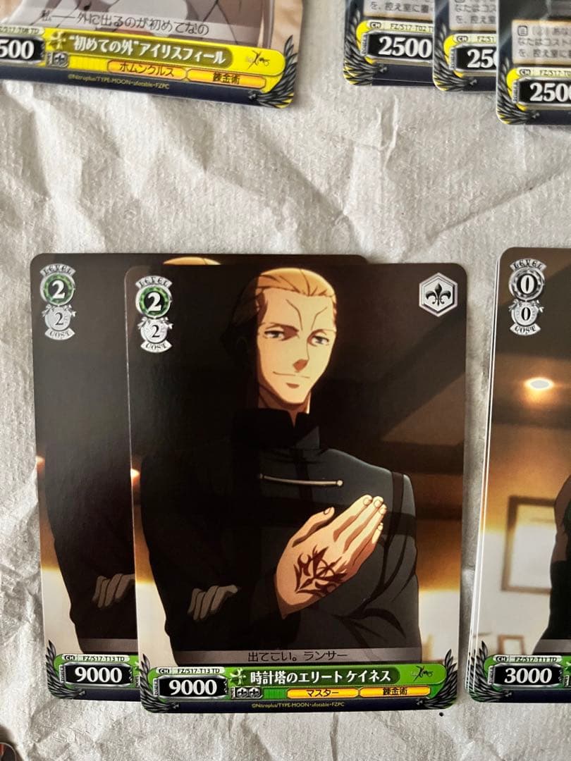 ヴァイスシュヴァルツ Fate/Zero セイバー サインウェイバー 言峰