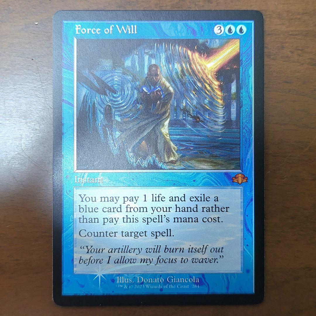 【英語版Foil】意志の力/Force of Will(3枚)