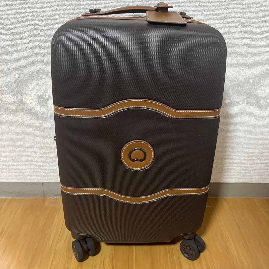 DELSEY CHATLET AIR チョコレート 39L 機内持ち込み可