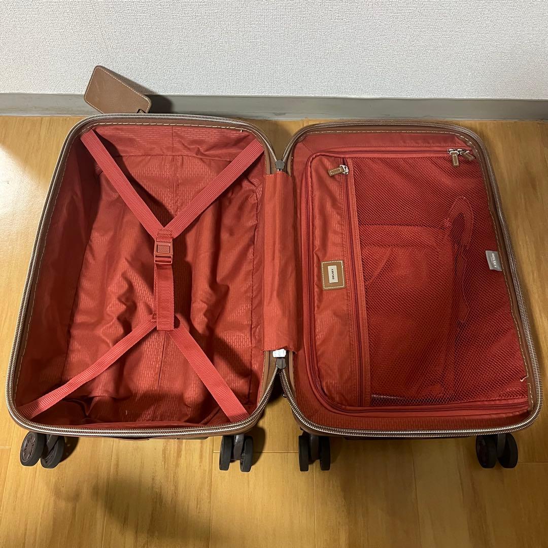 DELSEY CHATLET AIR チョコレート 39L 機内持ち込み可