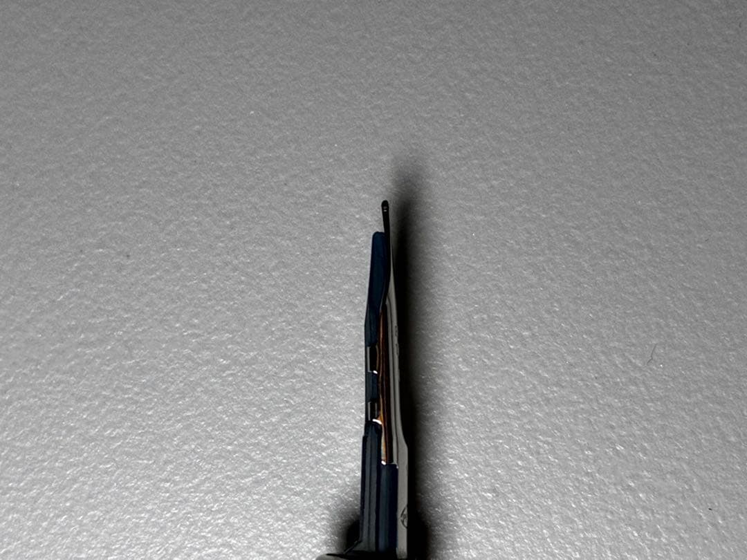 PILOT Capless 万年筆 マットブラック　EF キャップレス