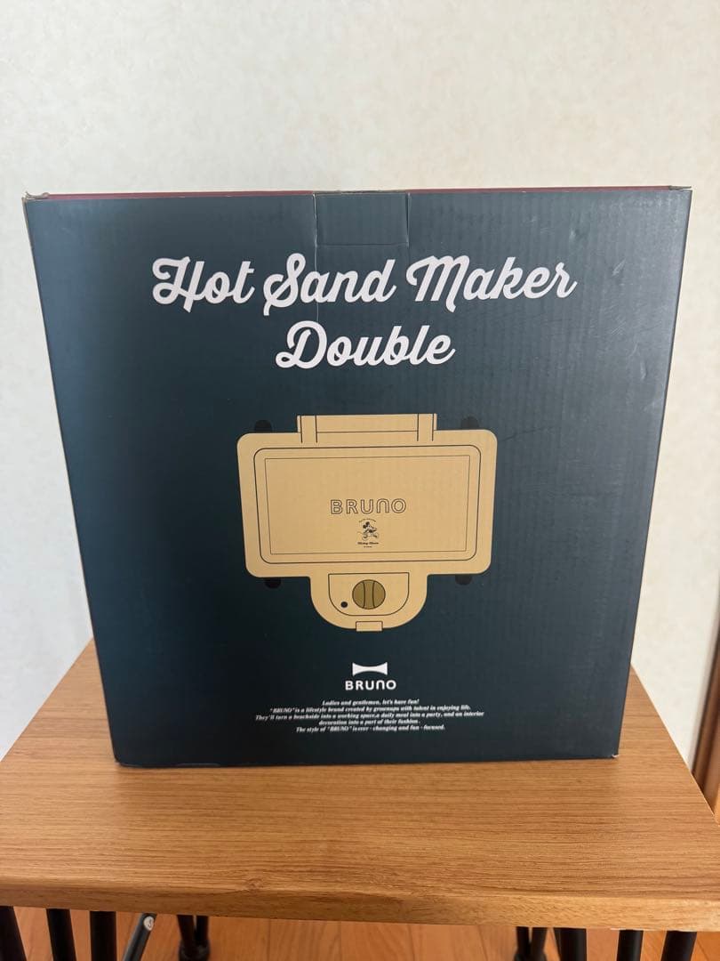 定価16,500円　新品未開封　BRUNOホットサンドメーカーダブル ディズニー