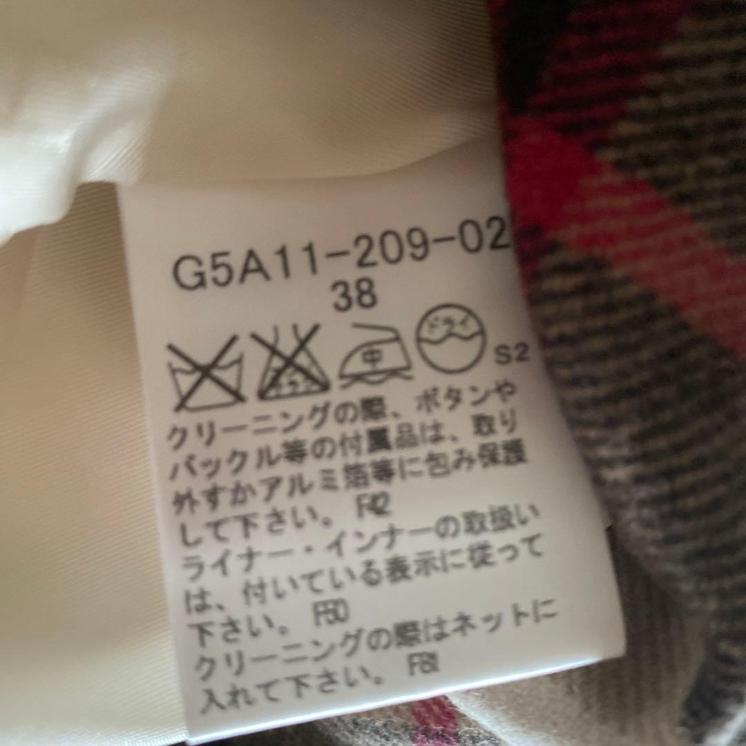 美品　マッキントッシュロンドン　ステンカラー　ゴム引きコート　M