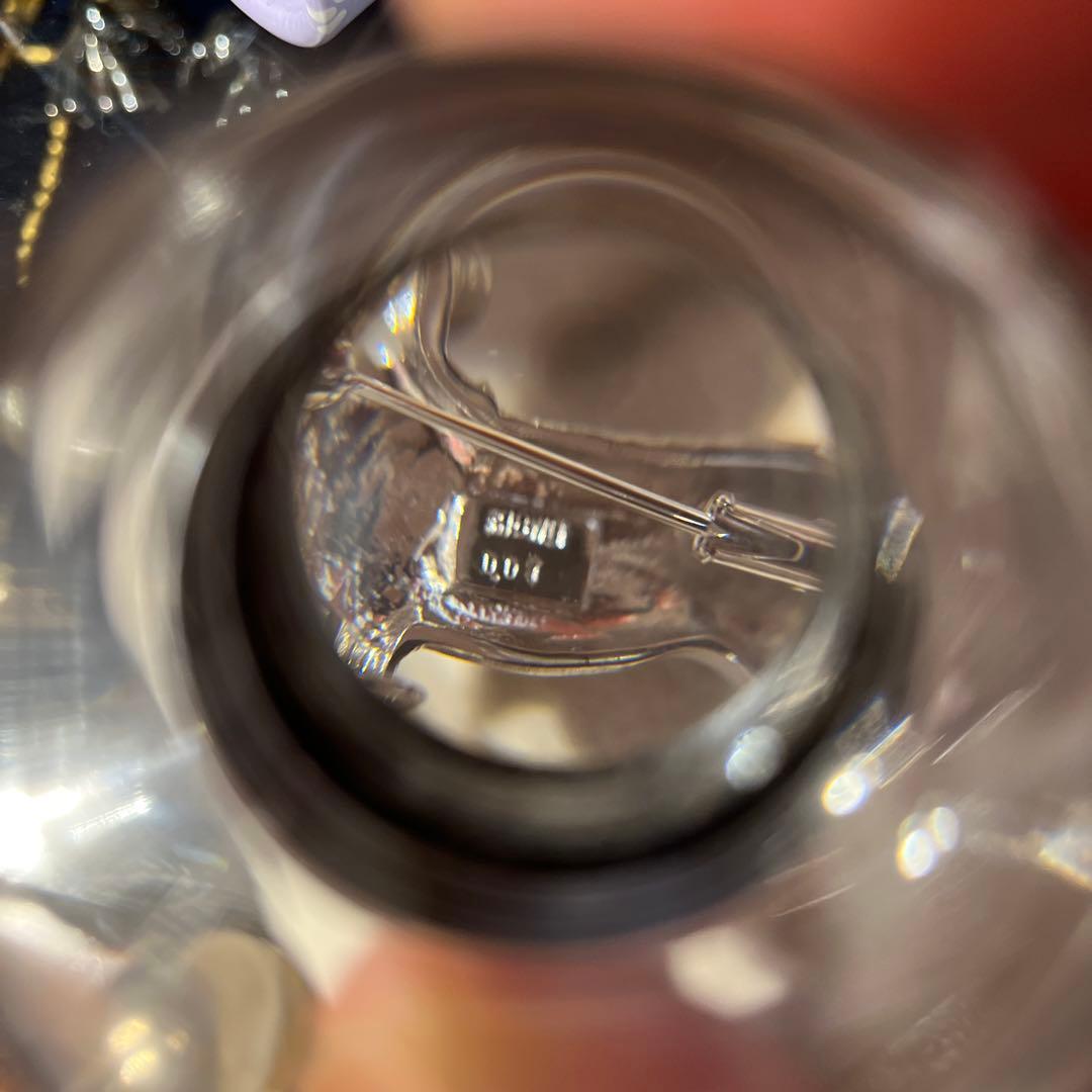 ミニチュアダックスのダイヤ付きブローチ