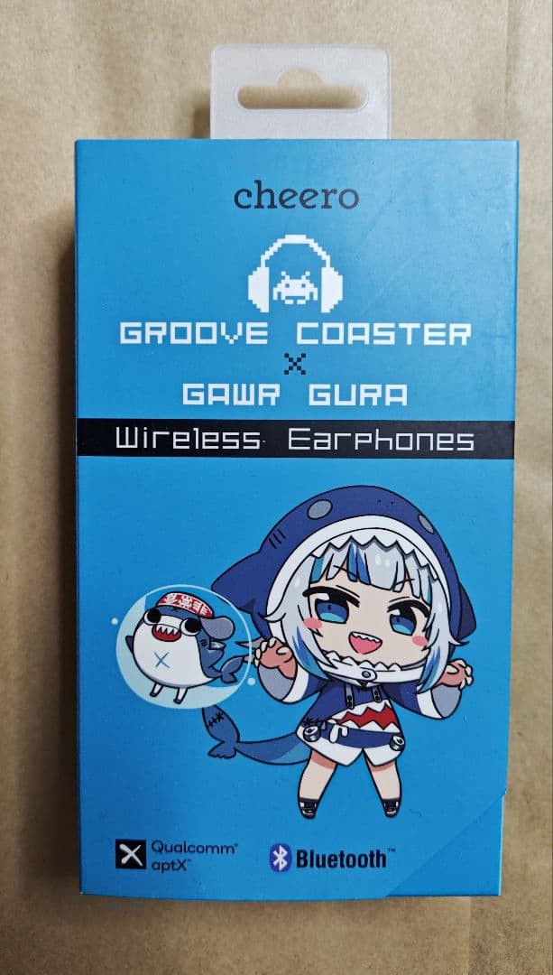 新品　ホロライブ がうるぐら ワイヤレ　スイヤホン　グルーヴコースター