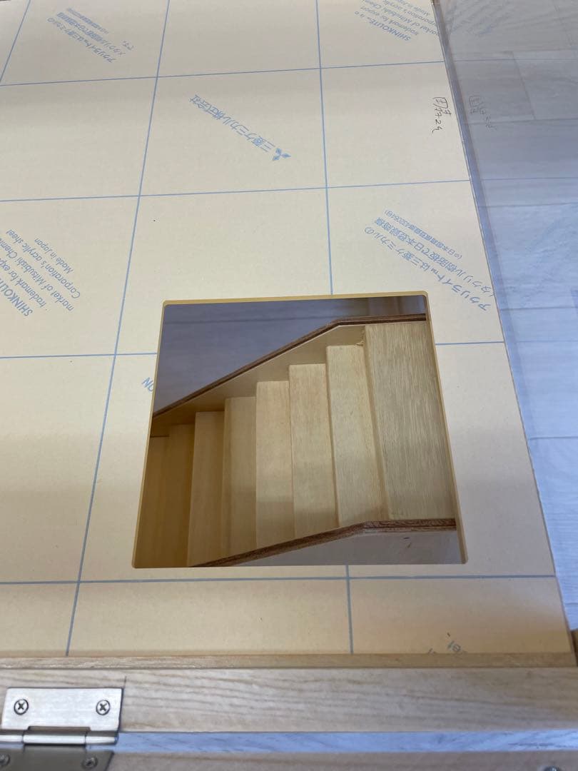ＦandＫ爬虫類木製ケージ　ハリネズミ2階建仕様　800×450×670