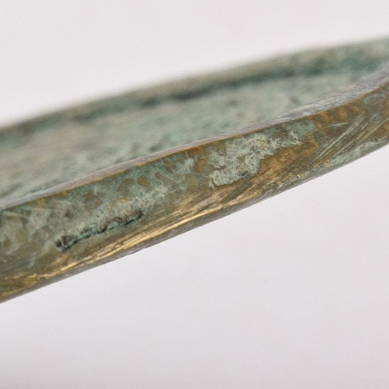 中国　古銅青銅　饕餮文　銅鏡　古鏡　C　R9101