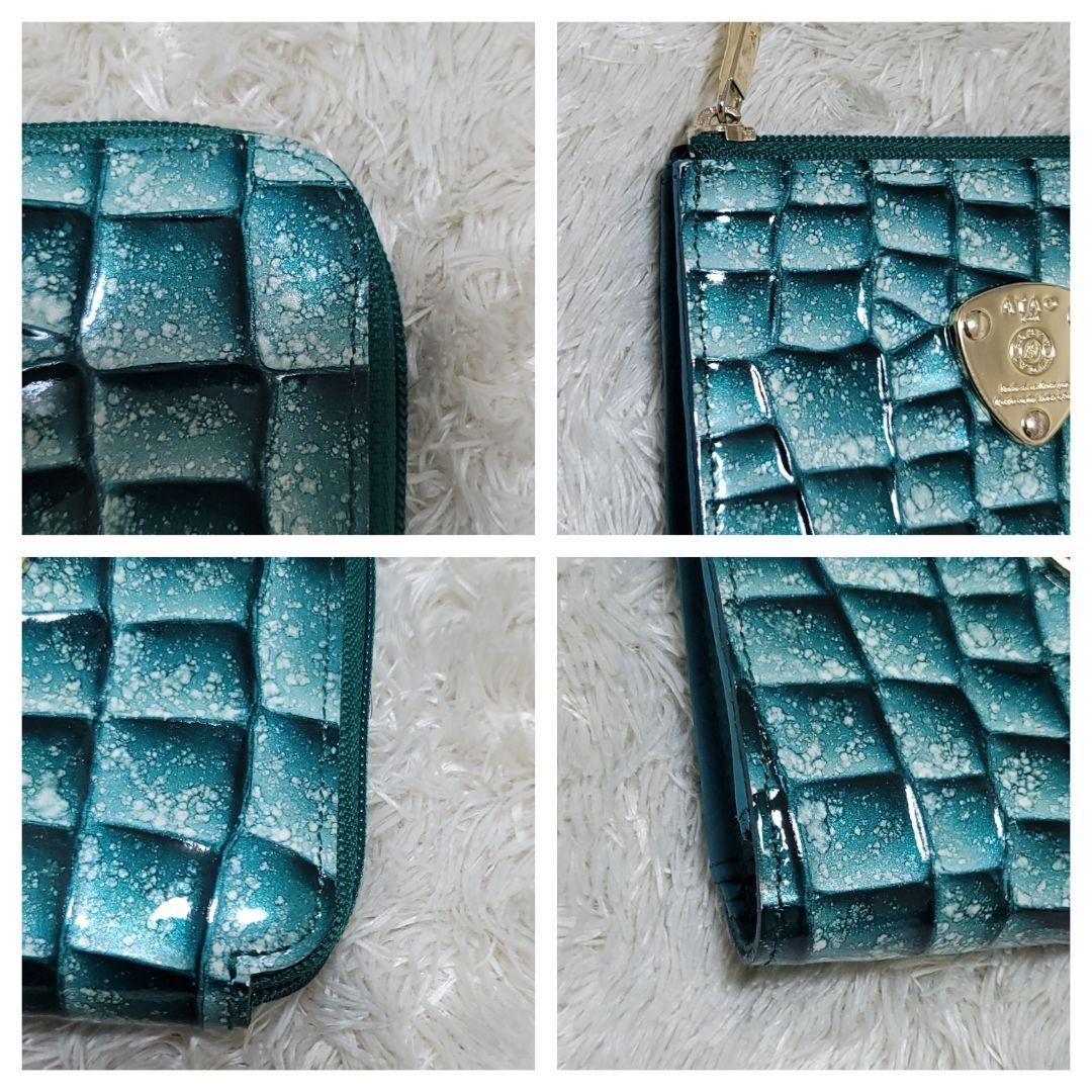 ななごん様 アタオ ミニ財布 ミリモ クラリティ 2025年購入 エバーグリーン