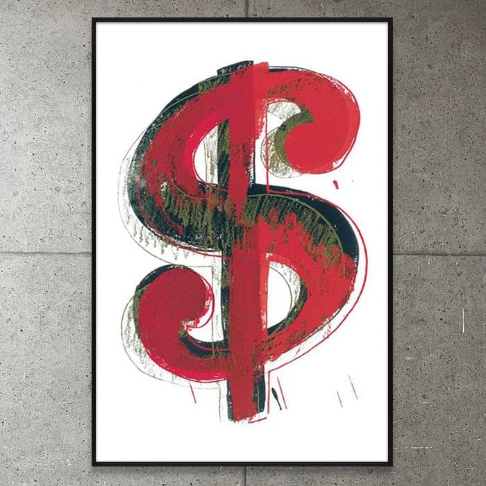 額装品/Dollar Sign 1981/アンディ ウォーホル アートポスター