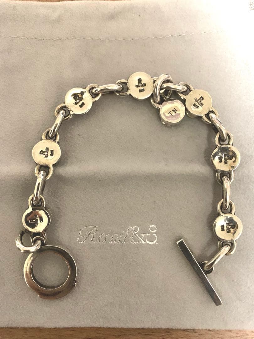 \"Recoil\"&co. ROSE BRACELET silver925 美品