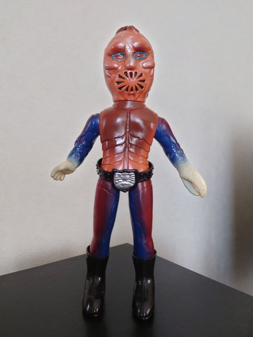 ユニファイブ　ライダー怪人　スタンダードソフビ　さそり男　2000年製