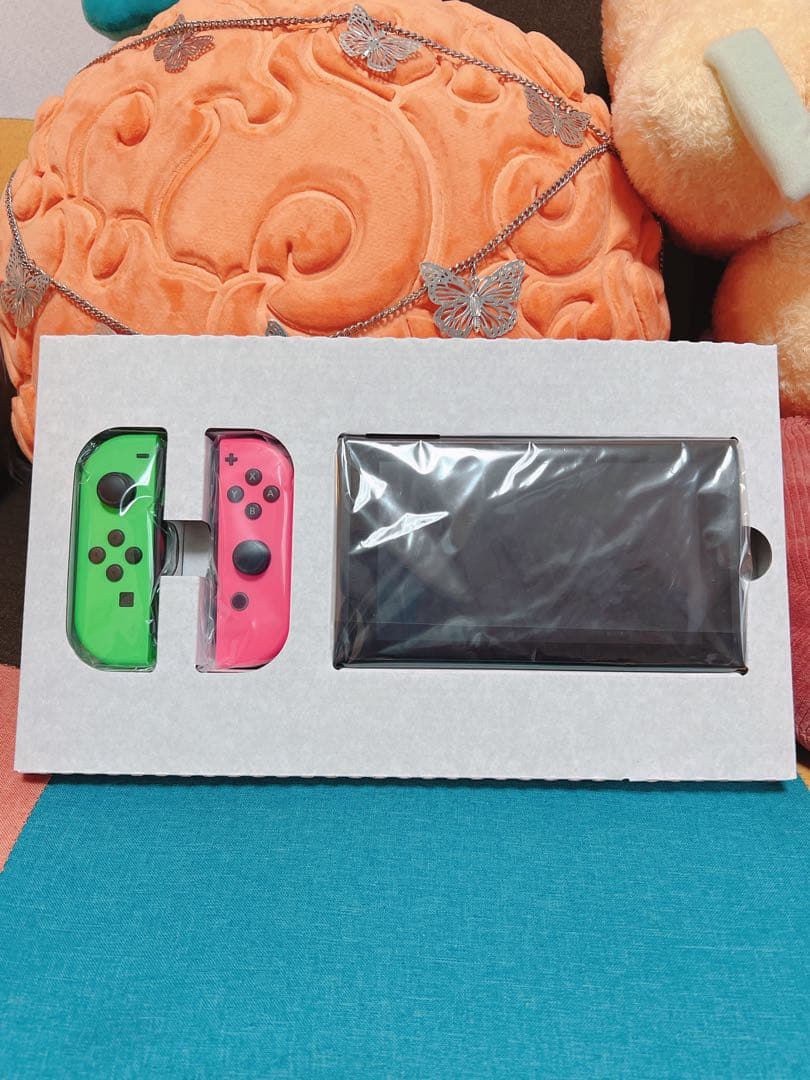 Nintendo Switch 本体 グリーン/ピンク Joy-Con付き