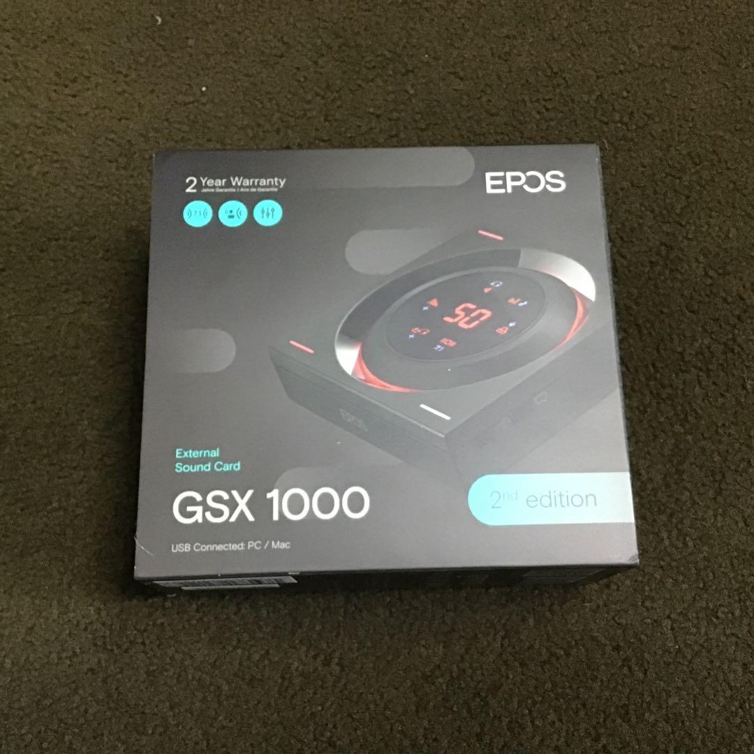 EPOS PCオーディオアンプ　GSX 1000 2nd edition