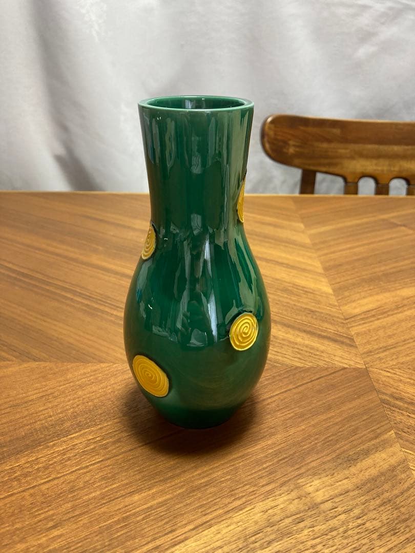 交趾　渦　皆具　中村翠嵐　交趾焼