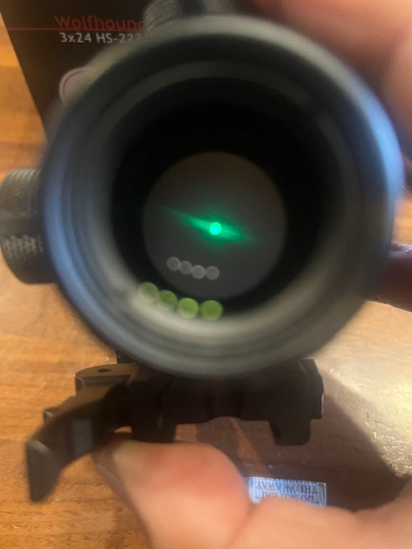 Sightmark 3x24 HS-223 プリズムサイト ブラック　中古