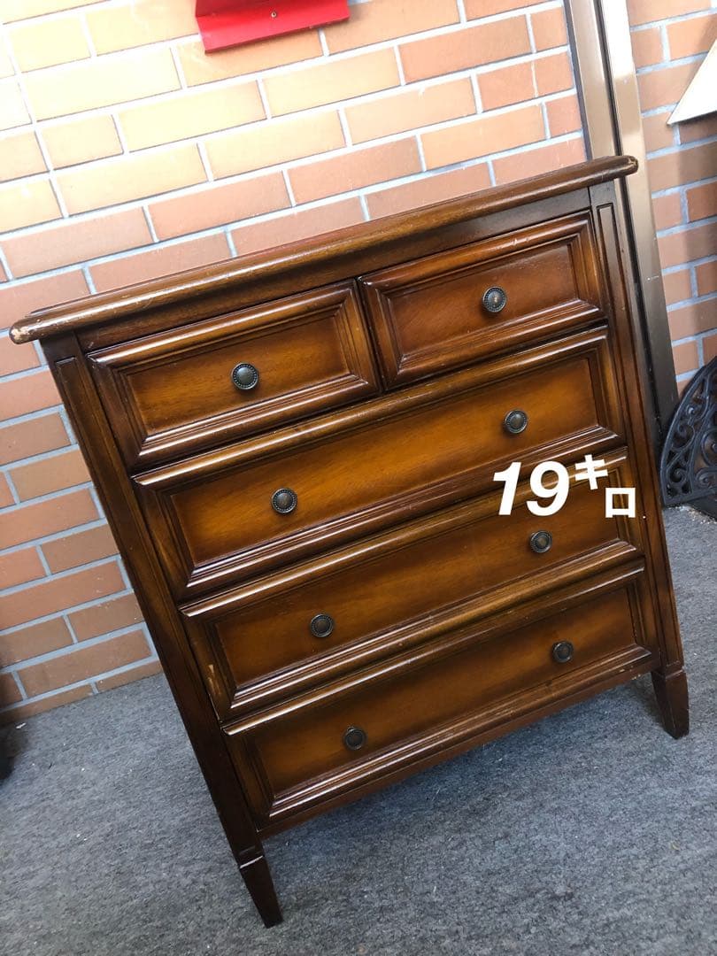 チェスト　ヨーロピアン風　アンティーク調　ヴィンテージ　花台　フラワースタンド