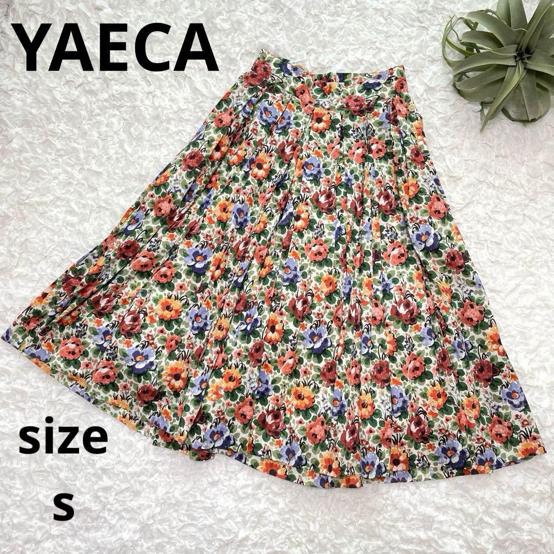 YAECA ヤエカ　リバティ タック キュロット　フローレンス　花柄　S　日本製