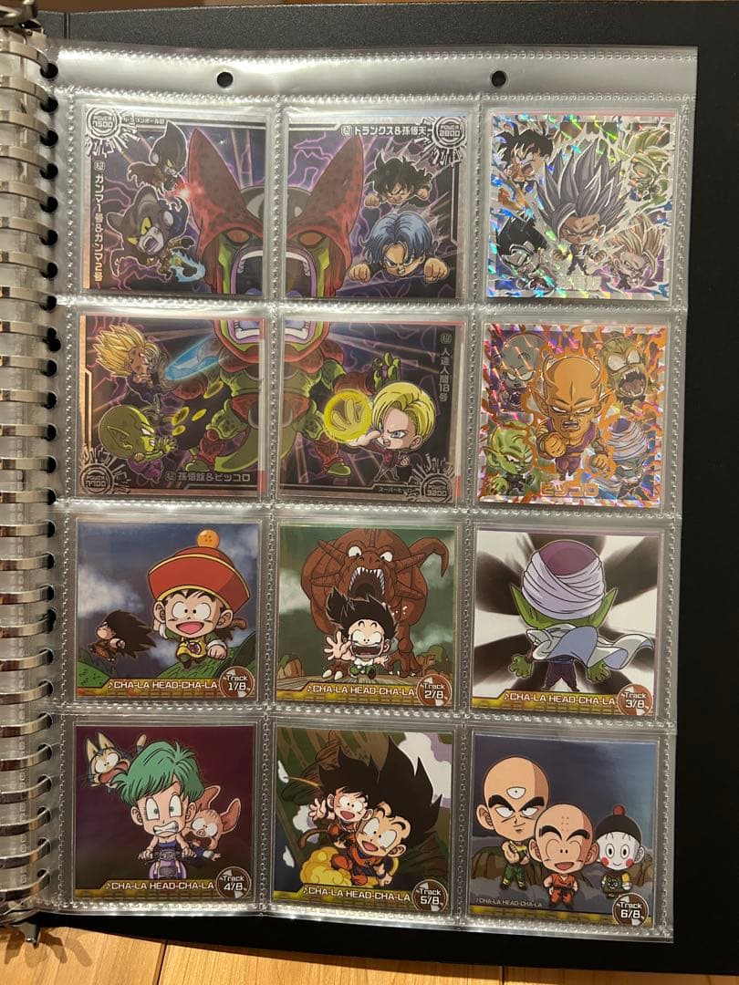 ドラゴンボール　ウエハース超1〜8セット