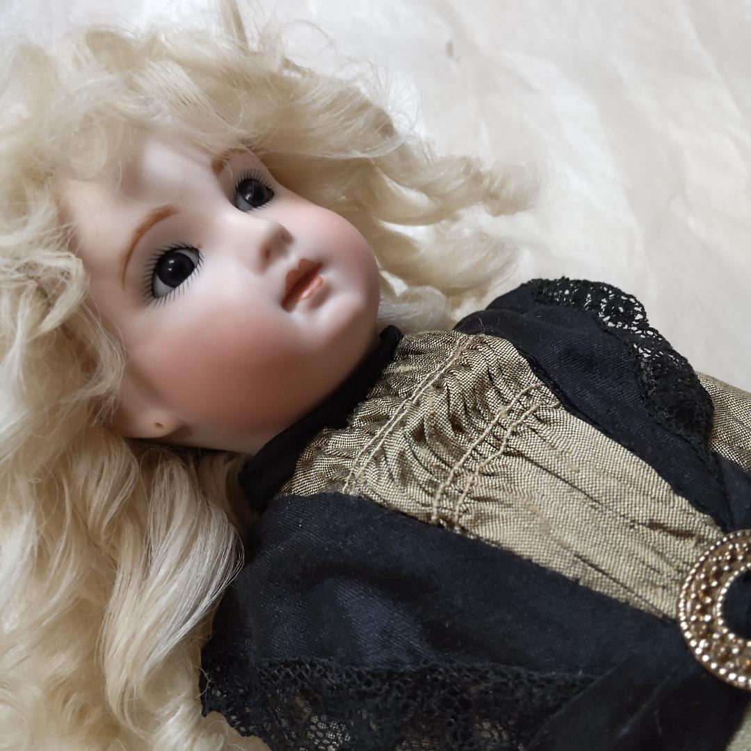 E.J　DOLLIN　アンティークドール風　リプロ　人形