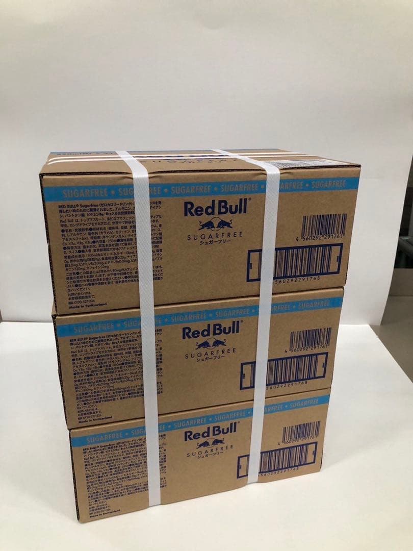 未開封 Red Bull シュガーフリー 72本 (3ケース)
