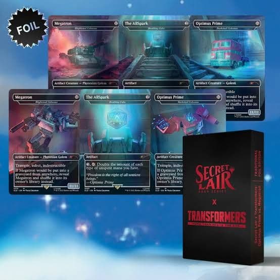 Secret Lair TRANSFORMERS FOIL バンドル