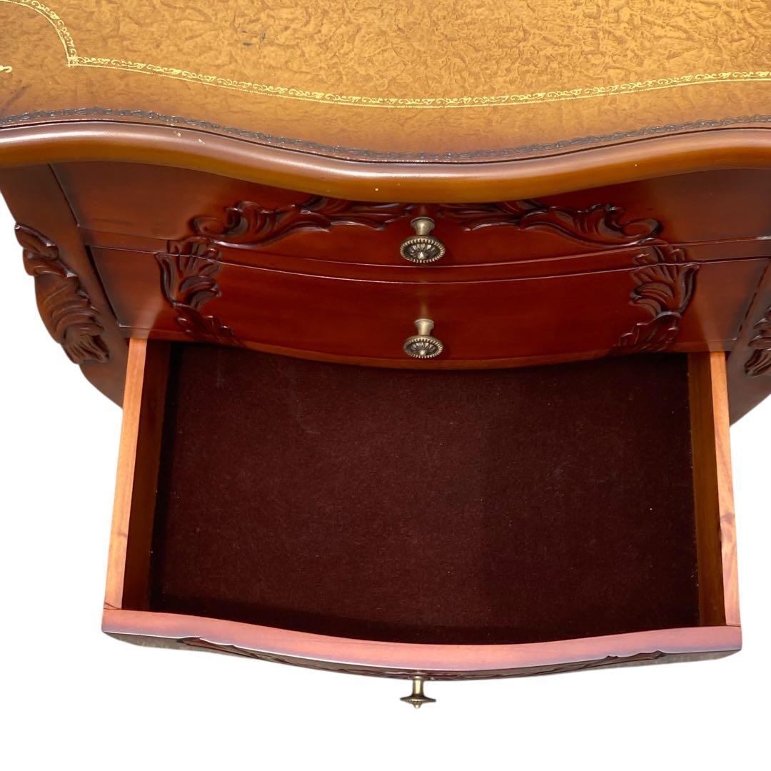 マホガニー　ロココ調　チェスト　猫脚