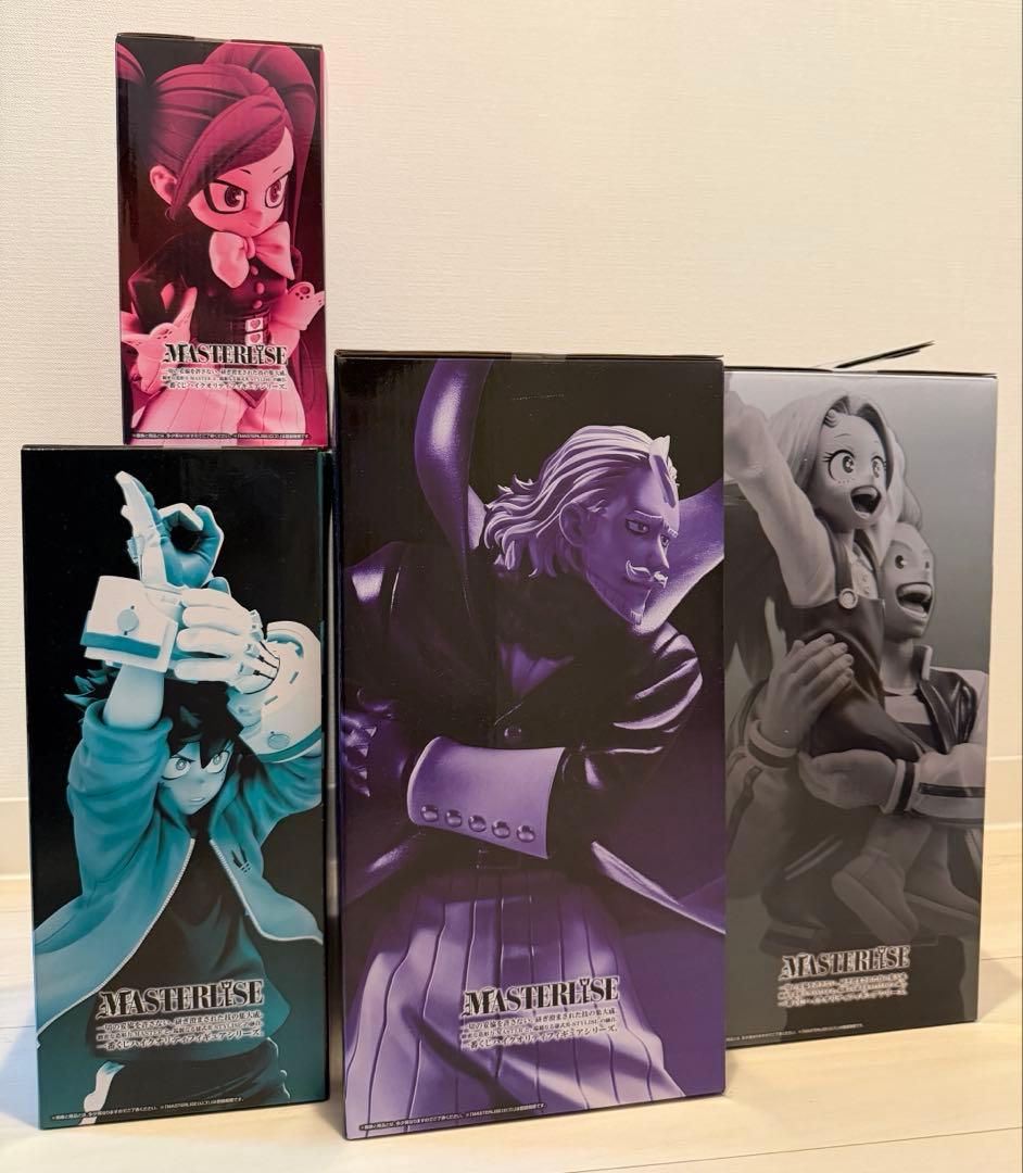 ヒロアカ一番くじ フィギュアセット