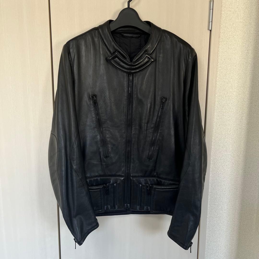 MAISON MARTIN MARGIELA 逆八の字ライダースジャケット