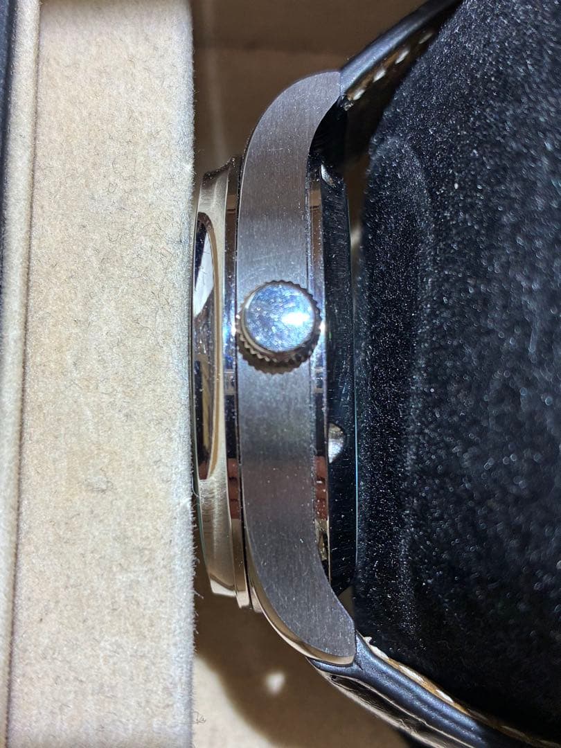 新品同様PARNIS 自動巻　パワーリザーブ　レトログラードカレンダー