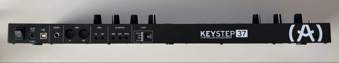 ARTURIA KeyStep 37 MIDIコントローラー black
