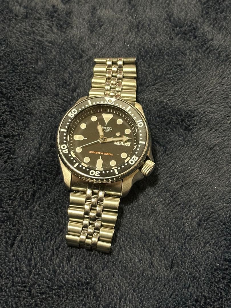 SEIKO 腕時計 ブラックボーイSKX007KD