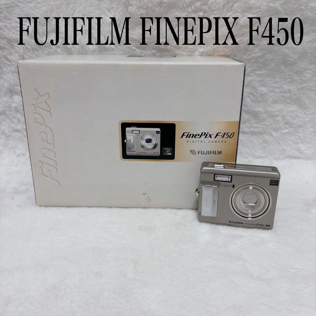 【外観美品】Fujifilm FinePix F450 コンパクトデジタルカメラ