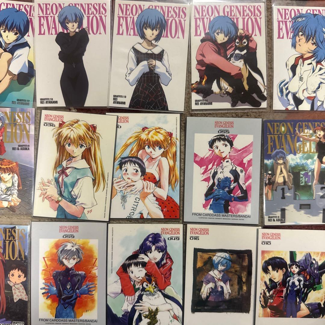 d*7様 エヴァンゲリオン　トレカ、雑誌等まとめ売り！