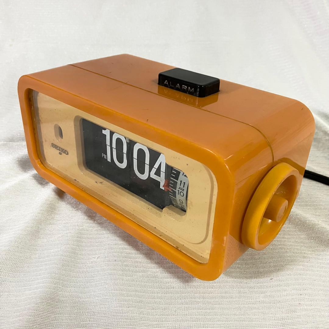 【昭和レトロ 70s】 SEIKO　パタパタ時計　DP666T 置き時計