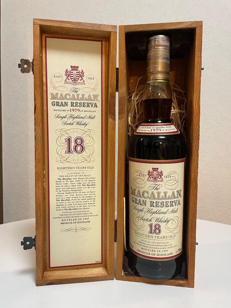 【極美品】ザ・マッカラン　グランレゼルバ18年　40% & 12年　45.6%