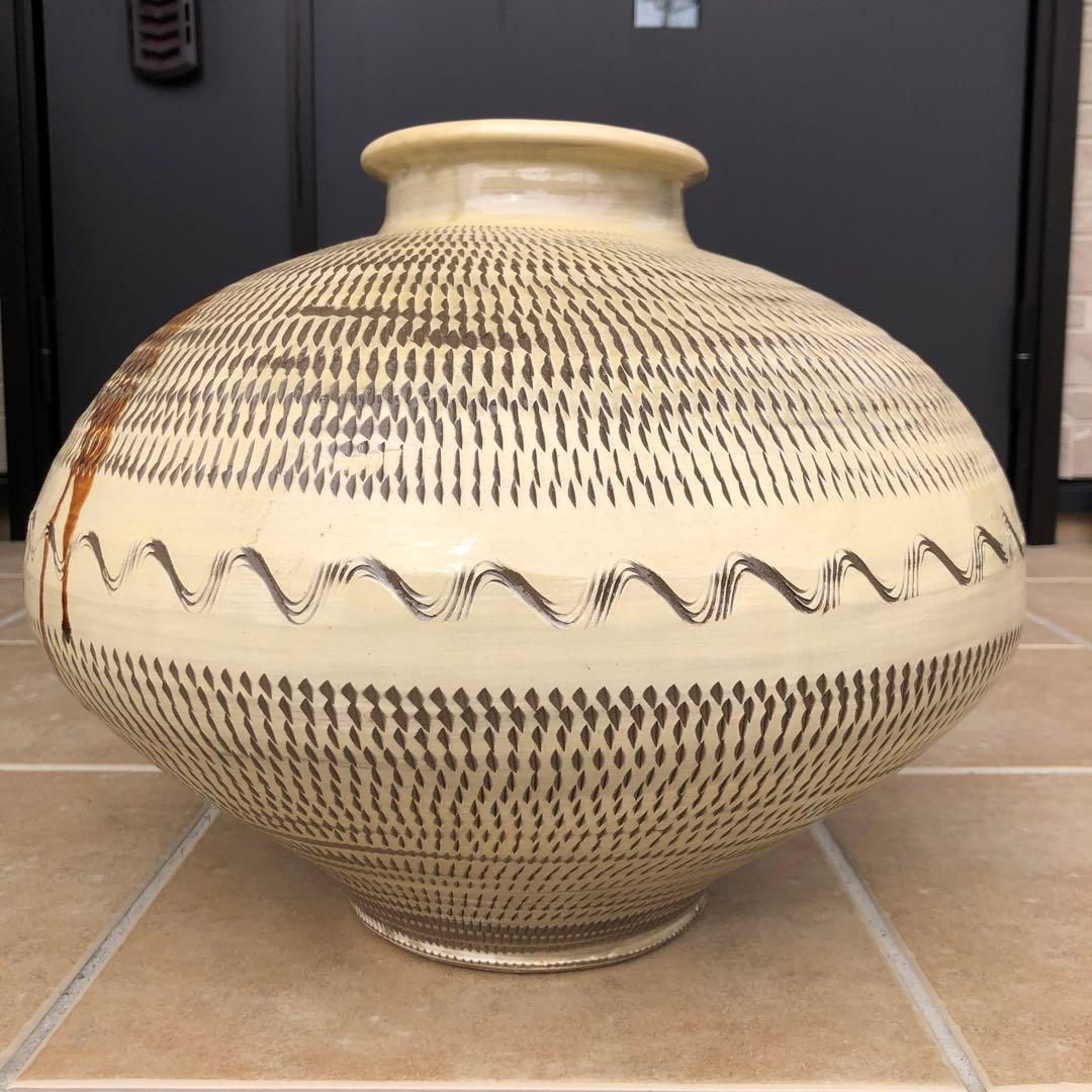 小鹿田焼　壺　花瓶　骨董品