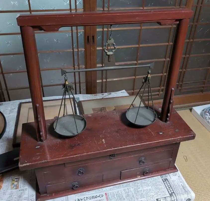 ・両替天秤 ・ 江戸時代 ・古民具