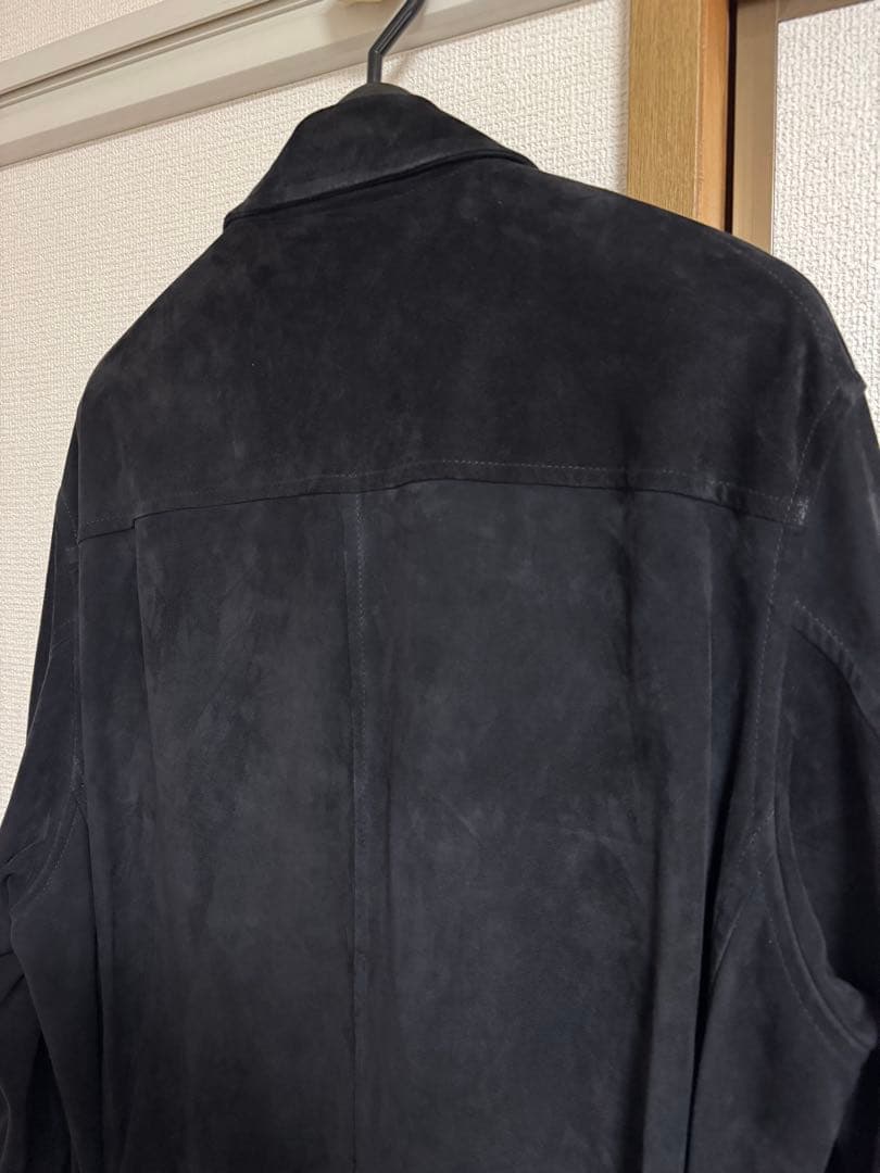 紙タグ付き美品！ COMOLI シープスエードジップショートジャケット